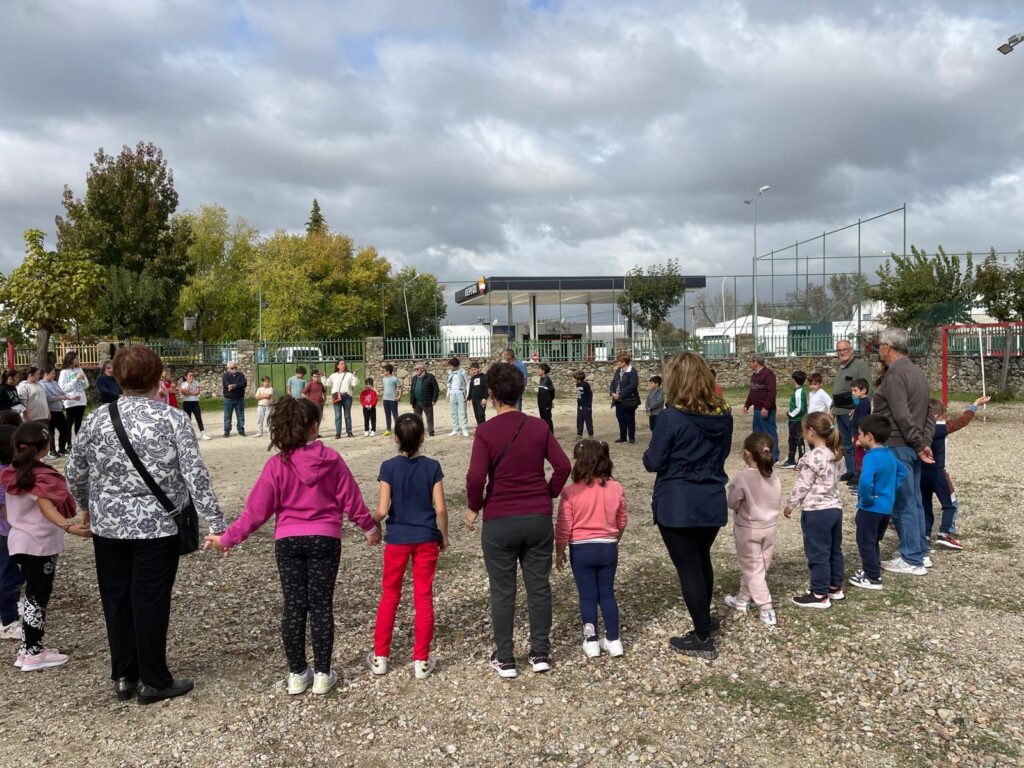 Convivencia Senior Asar Castañas