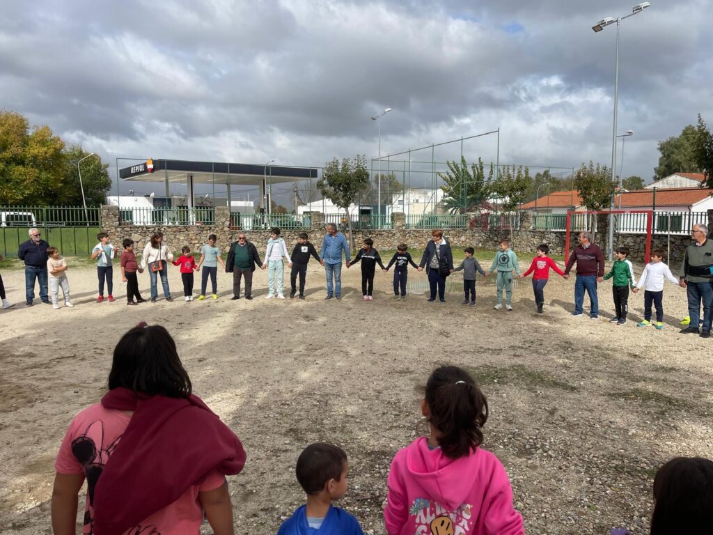 Convivencia Senior Asar Castañas