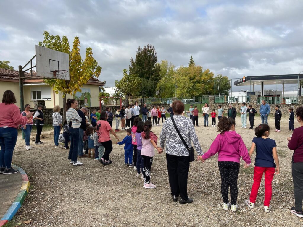 Convivencia Senior Asar Castañas